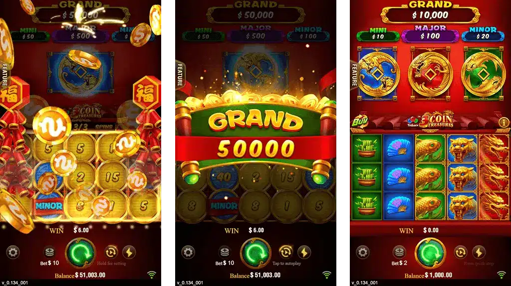 3 Coins Bet444 Bonus